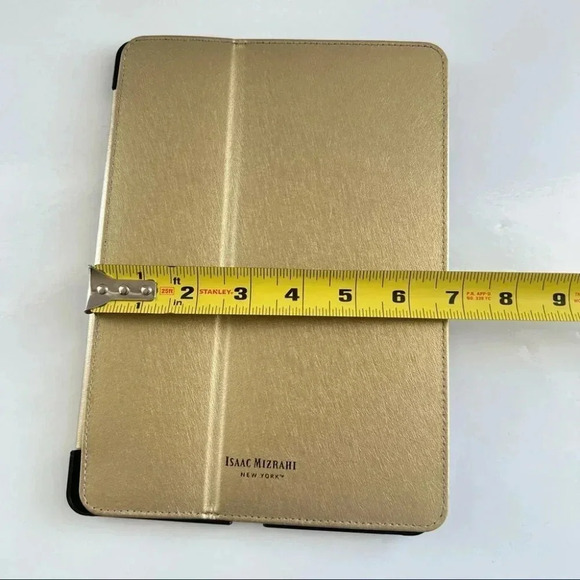 IPAD CASE IZAAK MIZRAHI GOLD TABLET  CASE - Picture 10 of 10